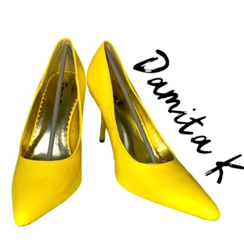 Damita K Yellow Women's Heels